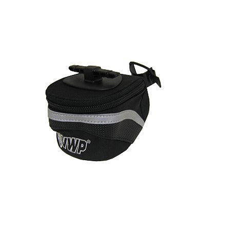 VWP zadeltas luxe s-nylon m klik-sluit. zwart