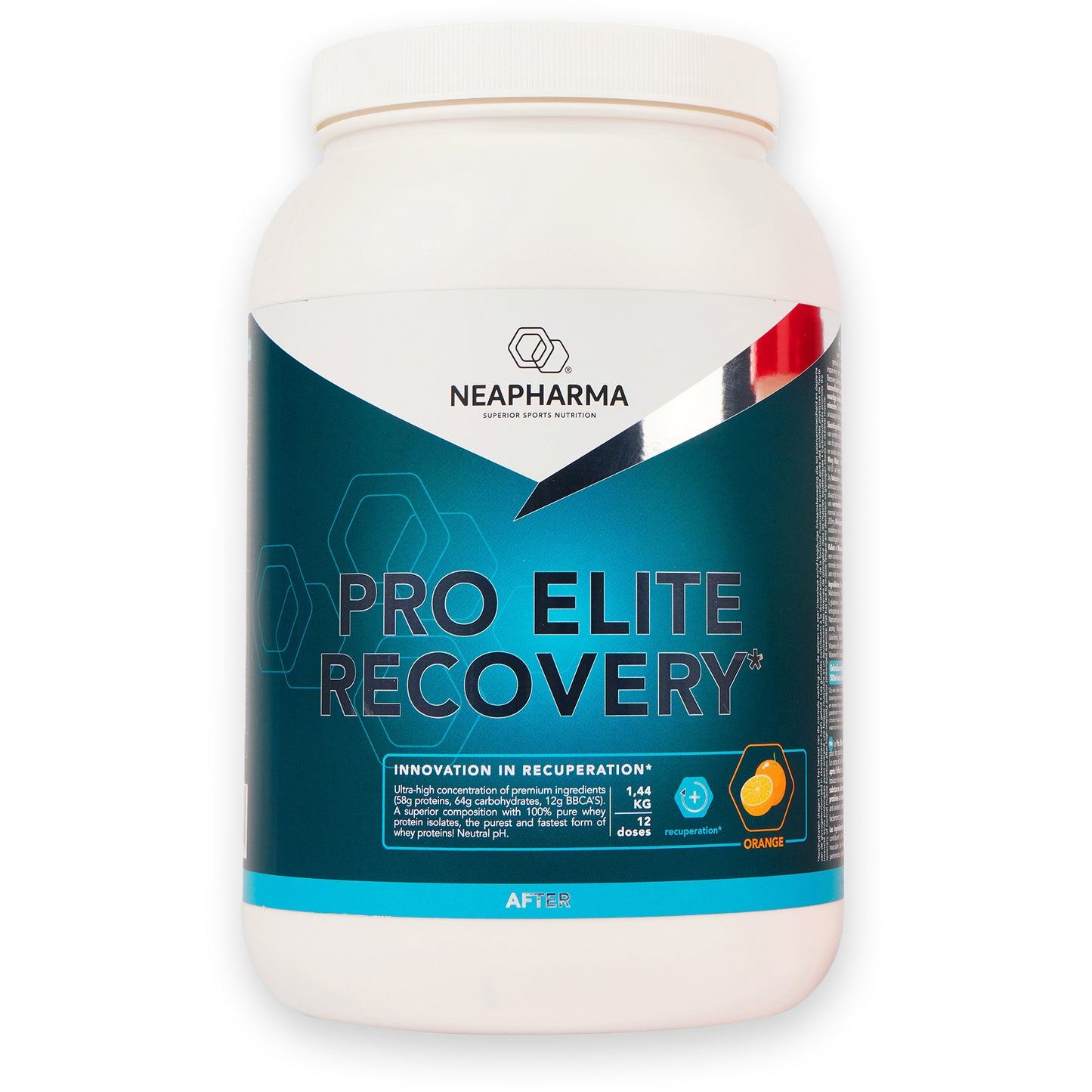Neapharma Neapharma recovery shake Pro orange pot 1,44kg