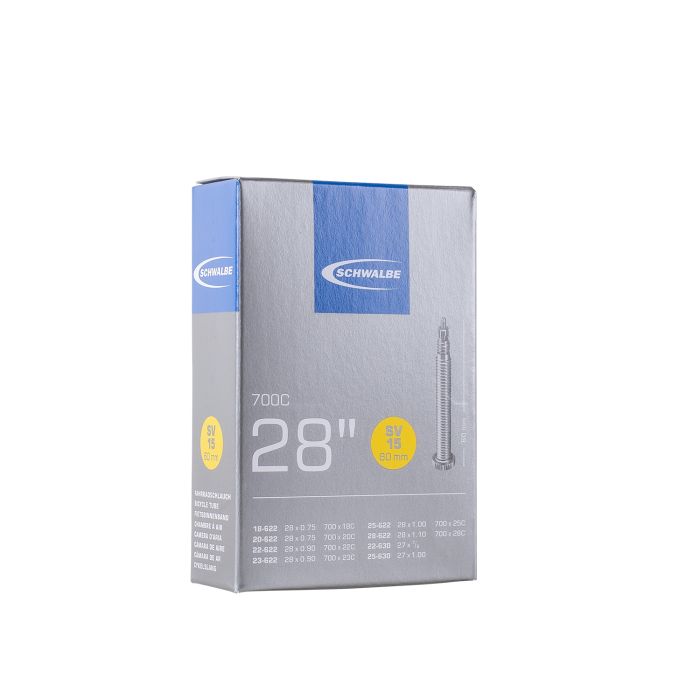 SCHWALBE Tube (sv15) - road - 28'' (23 30-622 630) - presta 60mm