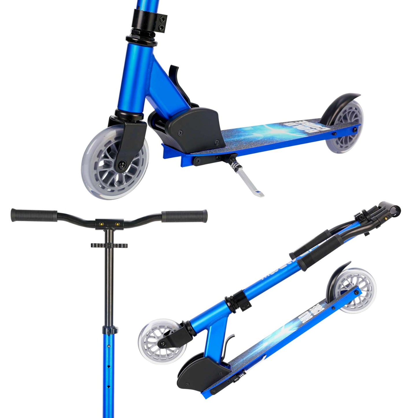 Volare Boldcube deluxe 2-wielstep - saffier blauw