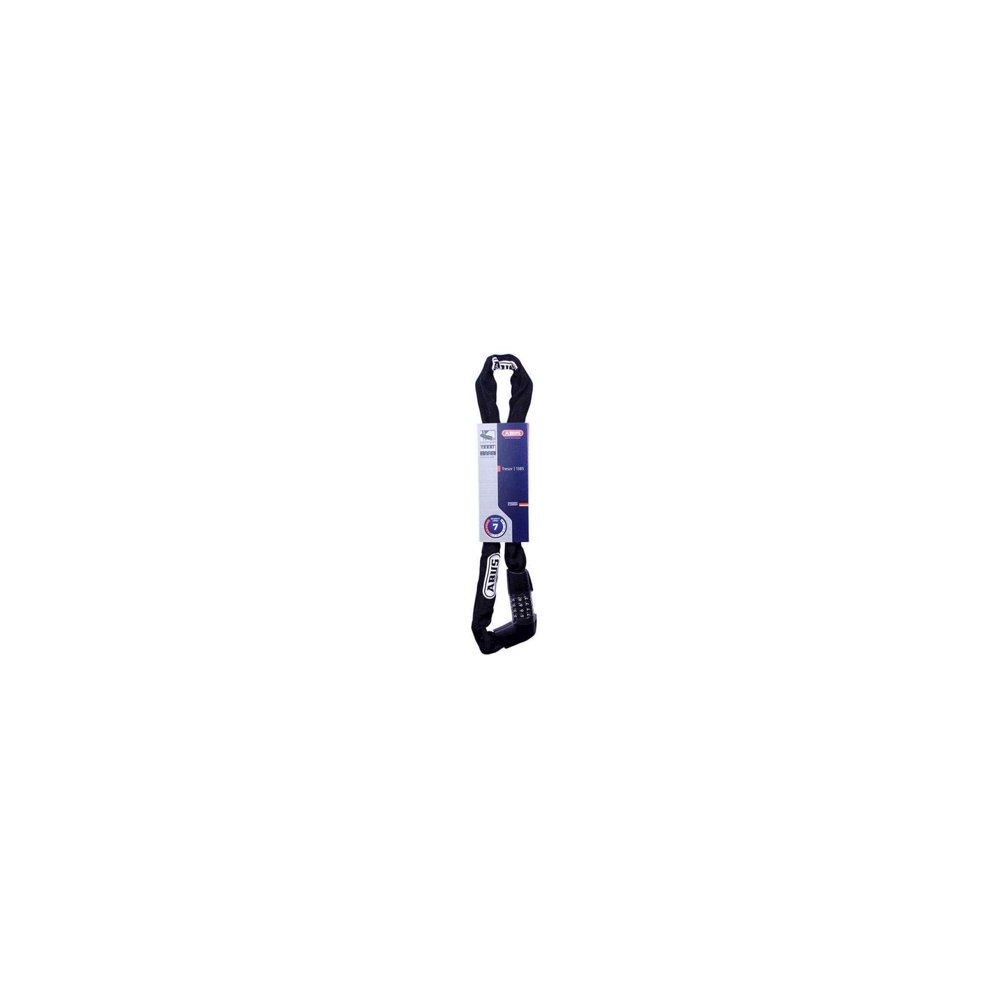 Abus Tresor 1385-85c Cijfer Kettingslot 85cm Zwart