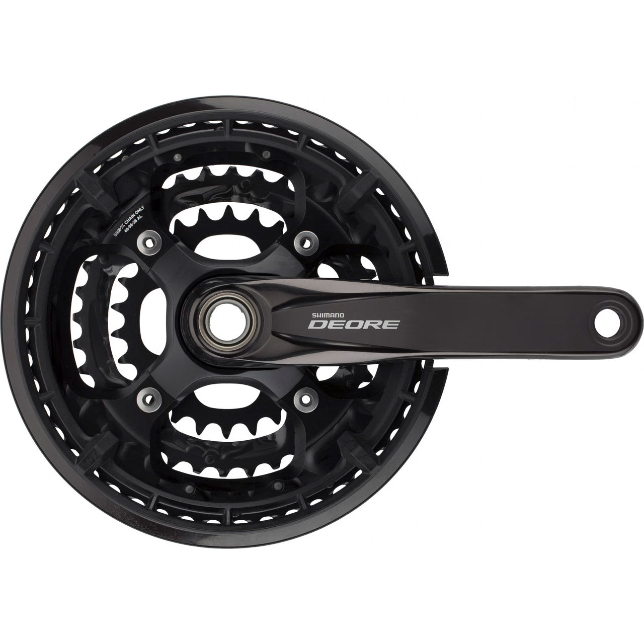 Shimano crankset deore 3x10v 175mm 26 36 48t zwart oem
