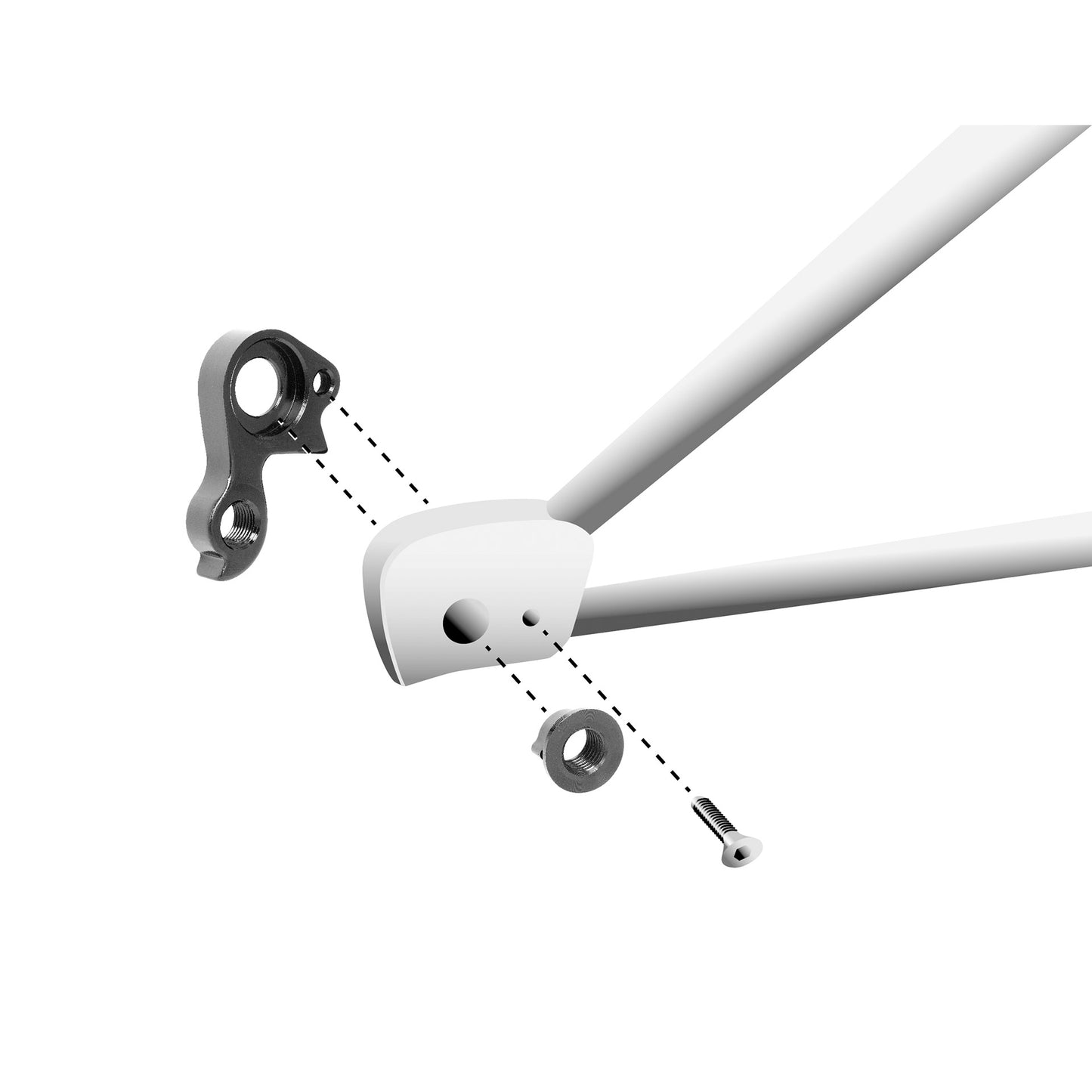 UNION schaltauge derailleur hangers gh-334 screws included