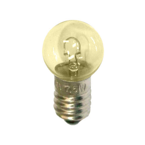 Lamp 6V 7.5W E10 geel Solex Frankrijk
