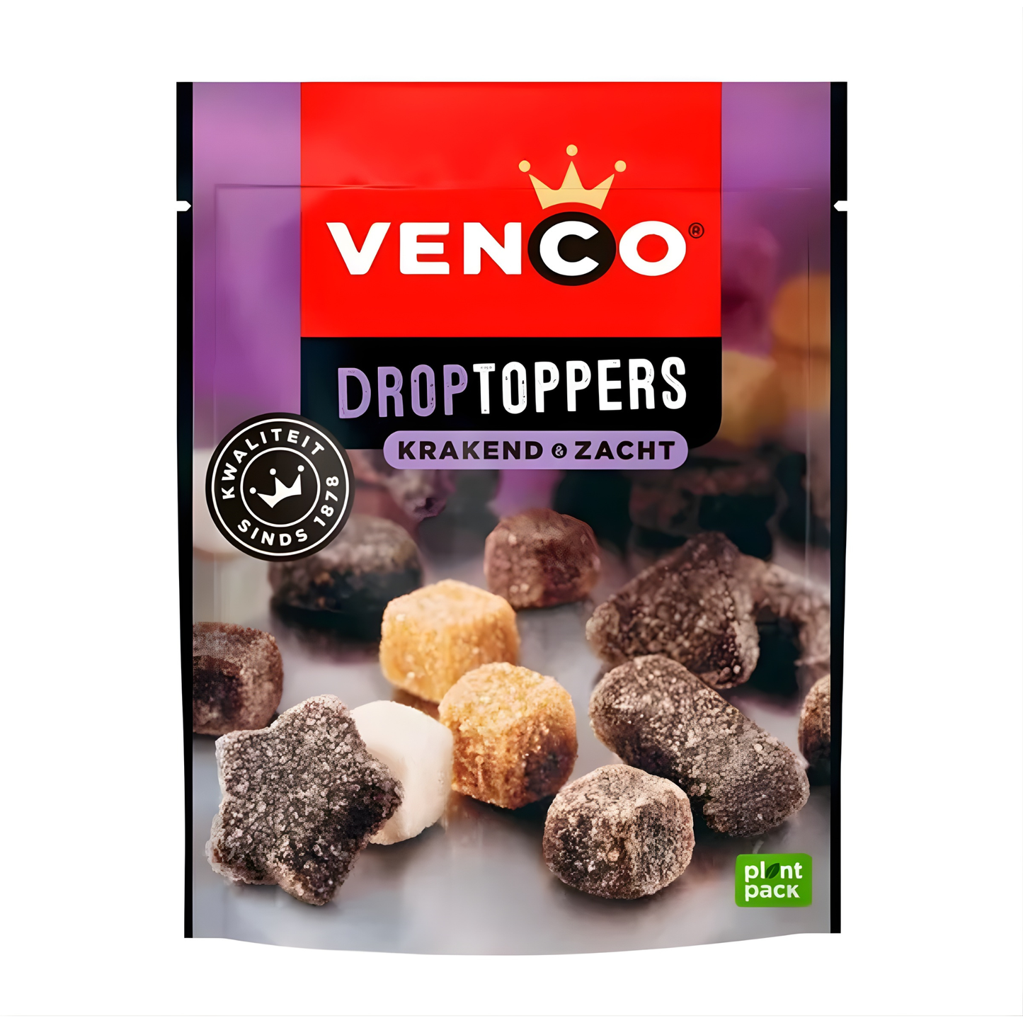 Venco droptoppers krakend zacht zak (10x 215gr)