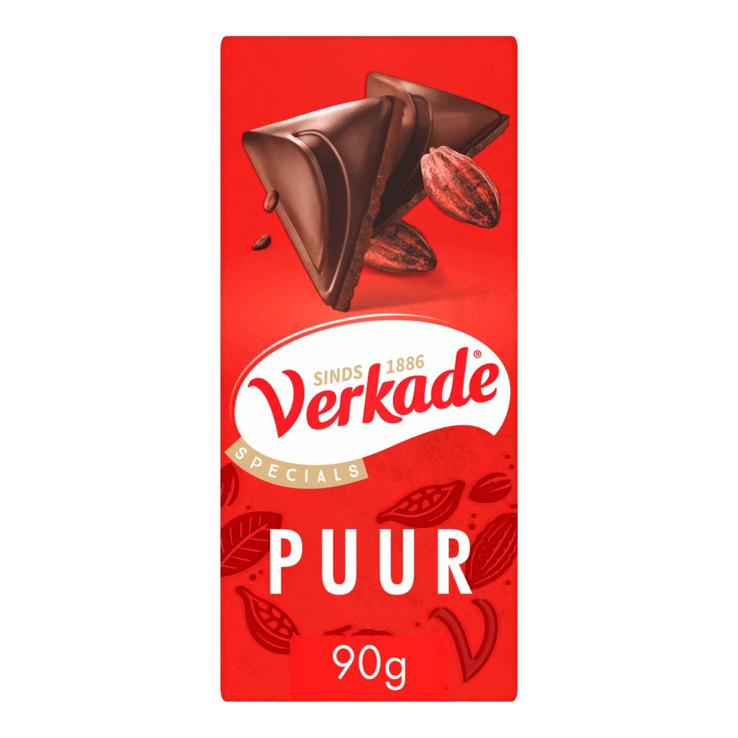 Verkade reep puur (12x 90g)