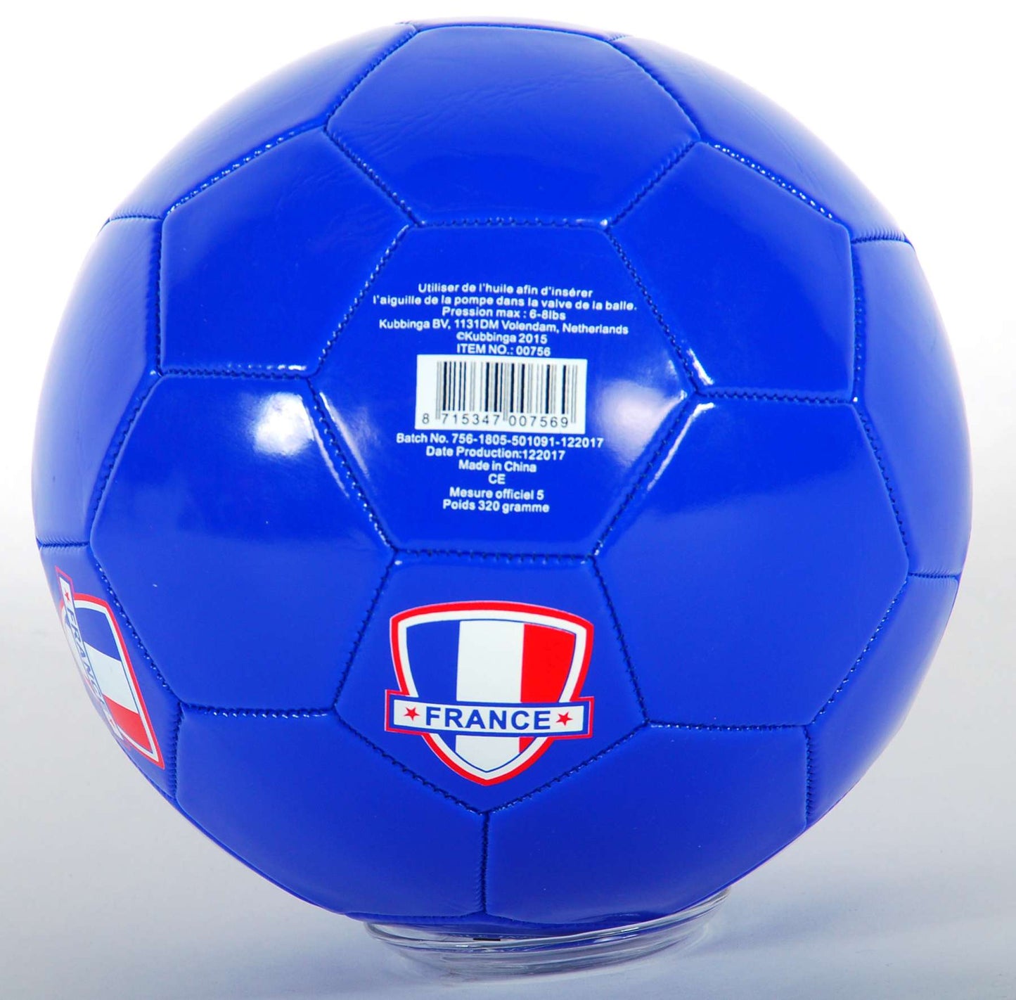E L Sports Frankrijk voetbal - blauw