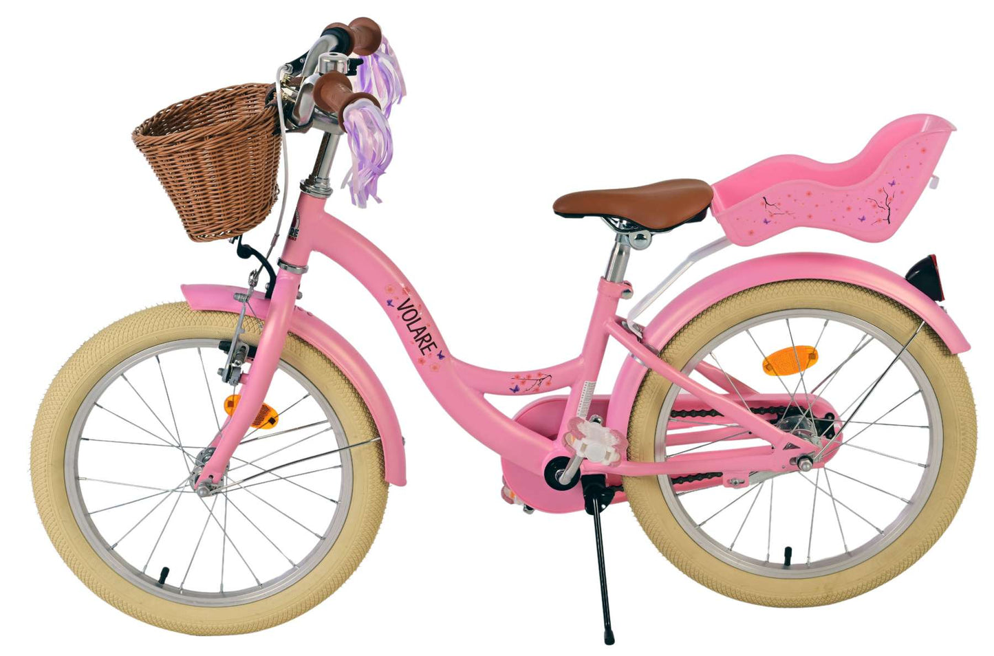 Volare blossom kinderfiets - meisjes - 18 inch - roze
