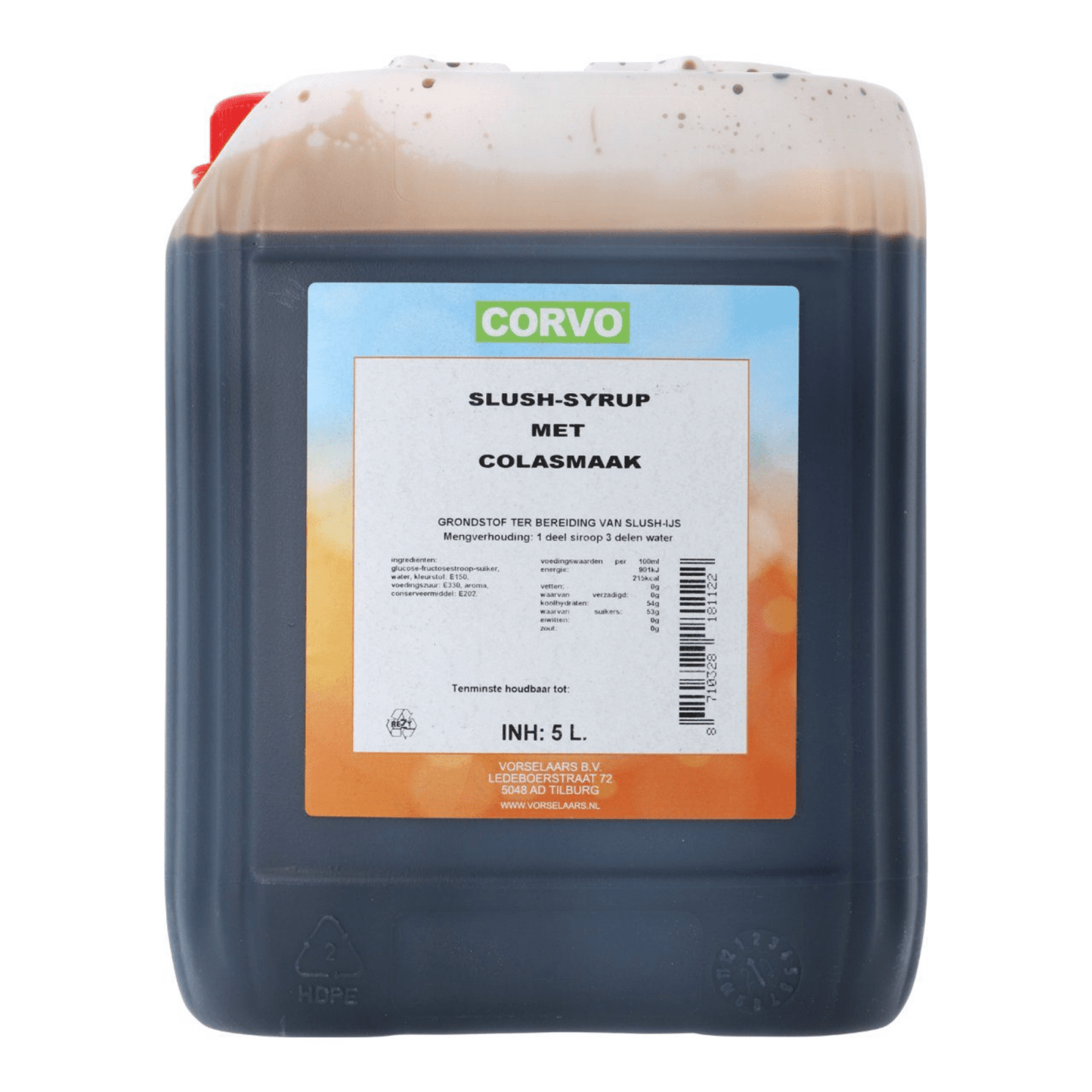 Corvo slush siroop cola (5 liter)