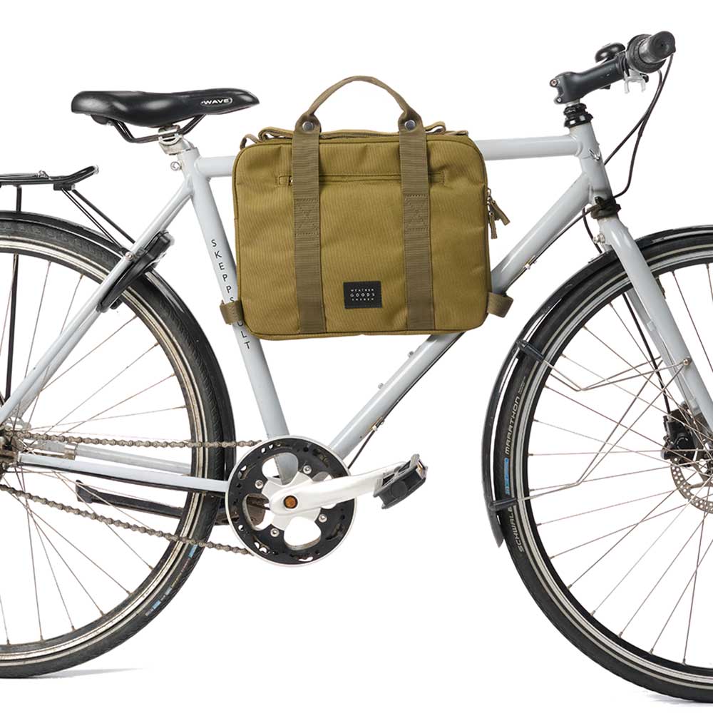 Weathergoods Sweden tas city framebag olive