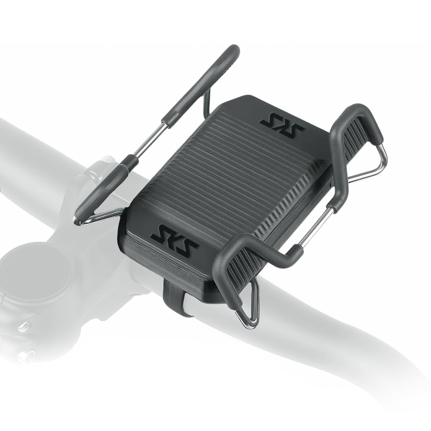SKS telefoonhouder smartgrab 360 rvs kunststof zwart