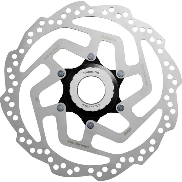 Shimano Remschijf sm-rt10 - 160mm - center lock (werkplaatsverpakking)