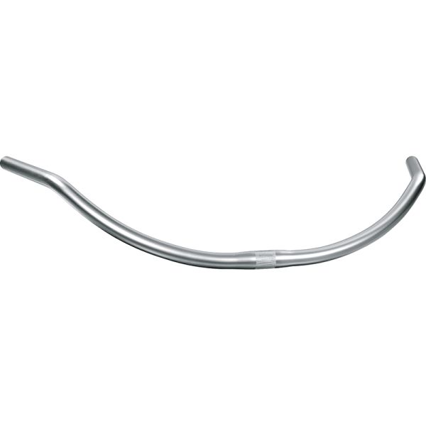 Ergotec Stuur beachcruiser 25,4x710 mm - staal aluminium look