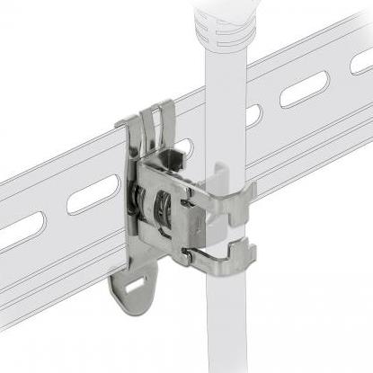 Afschermklem voor DIN-rail