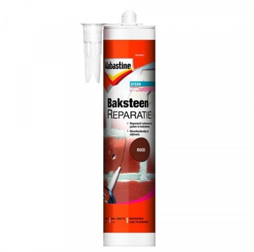 Alabastine baksteenreparatie rood 310ml - 5232233