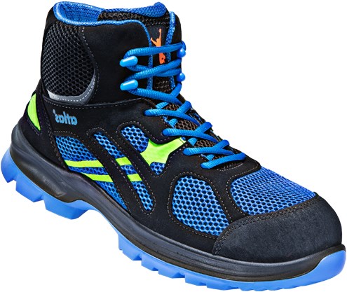 Atlas werkschoen flash 8205 hoog s1p | zwart blauw | maat 44 - 00.012.064.44