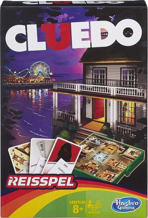 Hasbro cluedo reis spel test je speurtalent