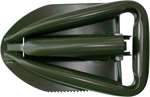 CON:P soldaten-spade met 3 functies + tas - b40450