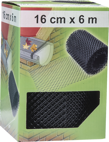 CON:P bladgaas voor dakgoot 16cm 6m - b46480