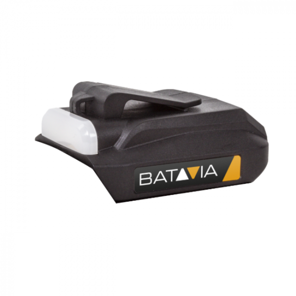 Batavia Producten 18v accu usb laderadapter zaklamp