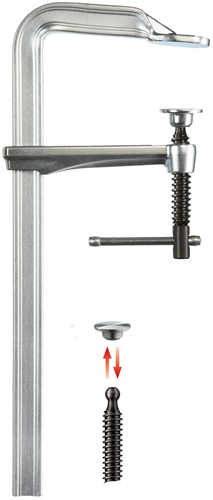 Bessey geheel stalen lijmtang gz-k 250 120 - gz25k