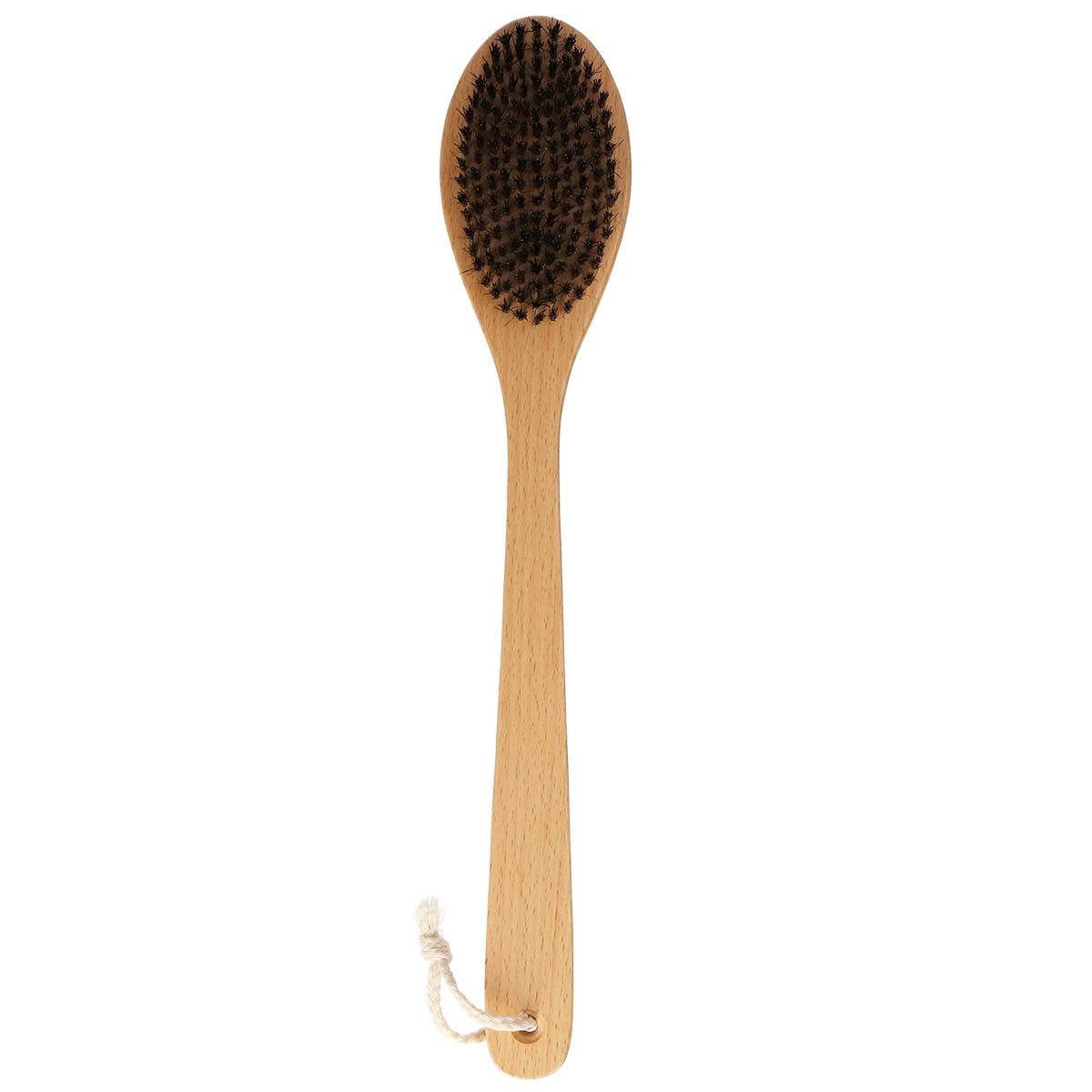 BATH FUN badborstel hout varkenshaar