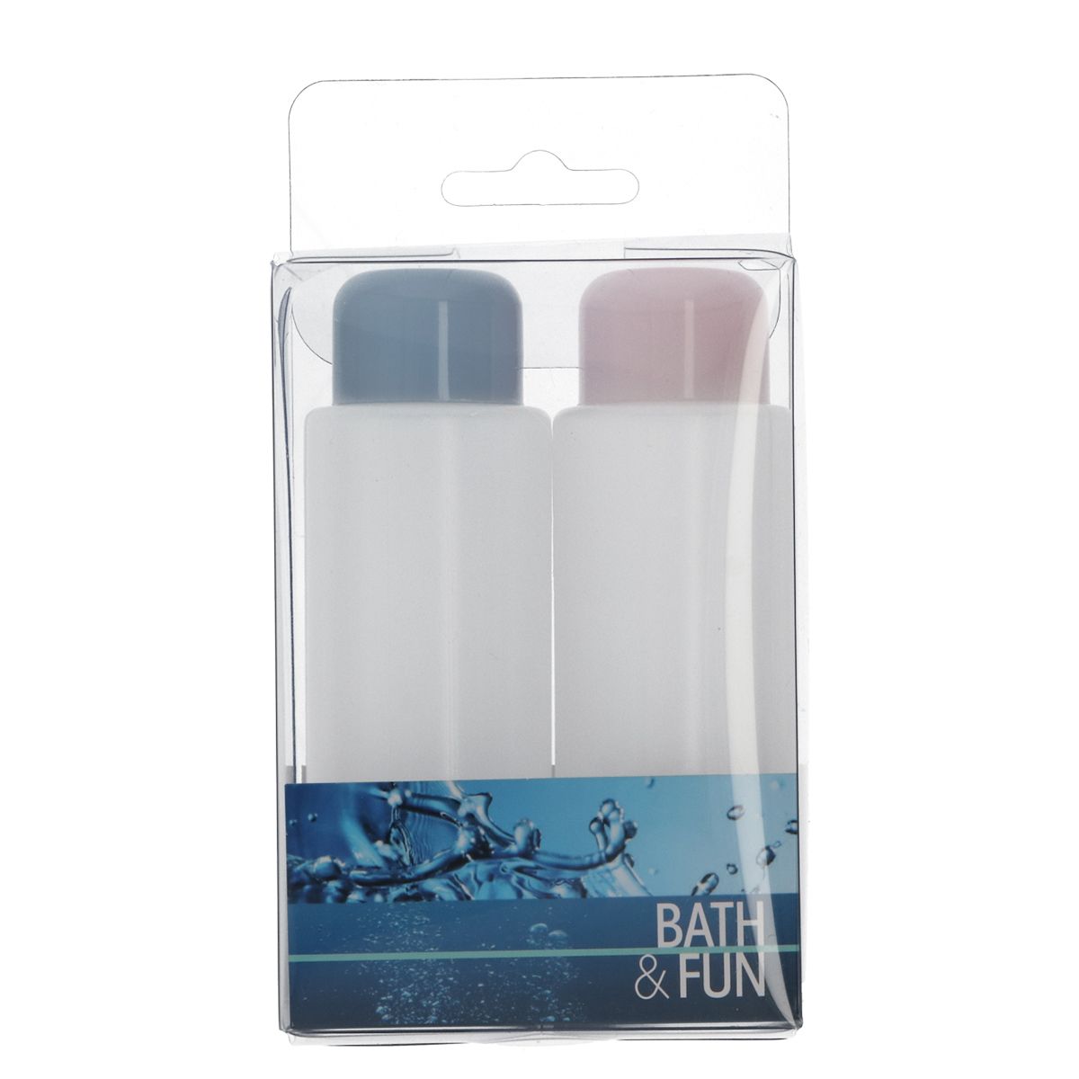 BATH FUN reisset 2 lotion flesjes