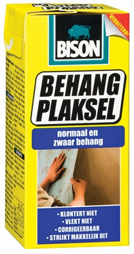 Bison behangplaksel normaal zwaar behang box 125g*18 nlfr - 6304565 - 6304565
