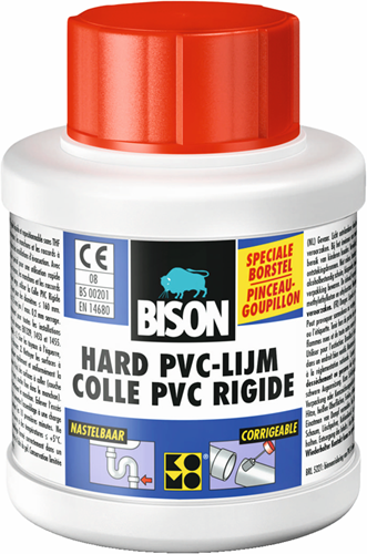 Bison hard pvc-lijm flacon | 250 ml - 6302273