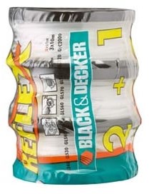 Black+Decker a6485-xj | reflex spoel voor diverse trimmers 3 stuks - a6485-xj