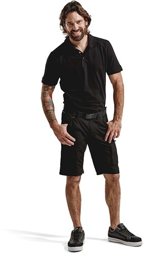 Blåkläder service short stretch 14491845 | zwart | maat 52 - 7330509535899