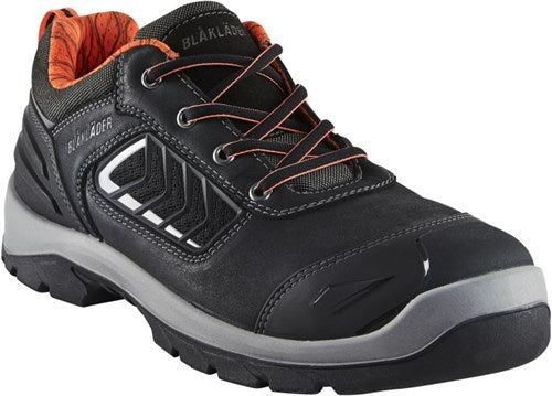 Blåkläder veiligheidsschoen 2450 s3 laag | zwart oranje | maat 46 - 00.183.004.46