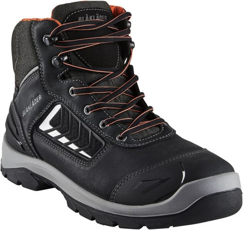 Blåkläder veiligheidsschoen 2452 s3 hoog | zwart oranje | maat 42 - 00.183.006.42