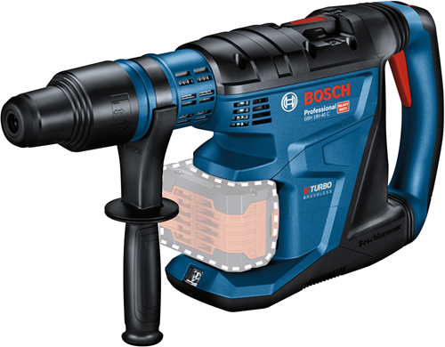 Bosch Blauw gbh 18v-40 c accu boorhamer biturbo | sds-max | excl. accu's en lader | in xl-boxx 0611917100