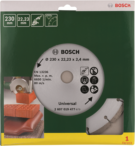 Bosch Accessoires diamantschijf universeel | 230mm - 2607019477