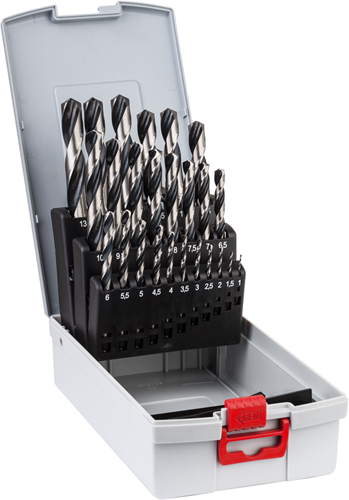 Bosch Accessoires hss spiraalboor | pointteq | 25-delige probox - 2608577352