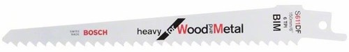 Bosch Accessoires 5x reciprozaagblad heavy voor hout en metaal s1111df - 2608656261