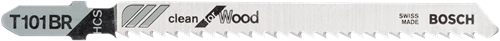 Bosch Accessoires decoupeerzaagblad t 101 br clean for wood 5st - 2608630014