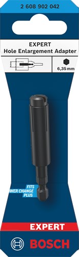 Bosch Accessoires expert adapter voor gatvergroting | ø11 x zeskant 6,35 mm - 2608902042