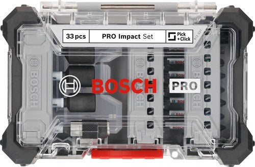 Bosch Accessoires pro impact schroefbitset | 33-delig - 2608521u76