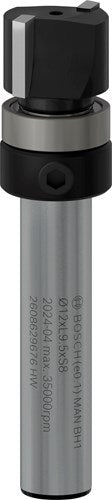 Bosch Accessoires pro kopieerfrees met kogellager boven | ø 12,7 x l 9,5 | schacht 8 mm - 2608629676