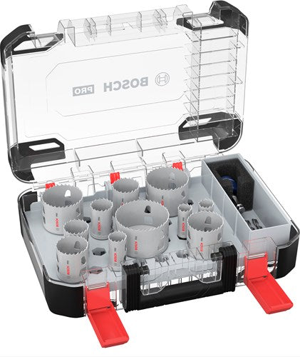 Bosch Accessoires pro multi material pc plus gatzaagset | 14-delig - 2608594425