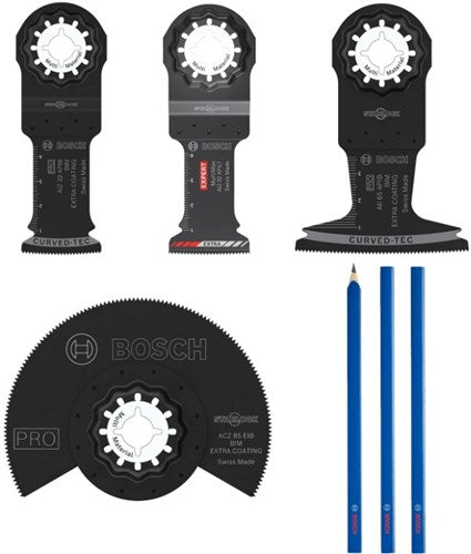 Bosch Accessoires starlock bladen | in mini l-box | + potloden - 061599766v