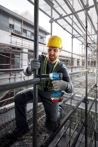 Bosch Blauw gds 18v-350 accu slagmoeraanzetter | exclusief accu's en lader - 06019m5020
