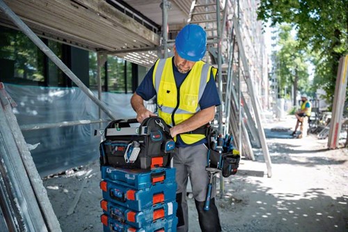 Bosch Blauw gereedschaptas gwt 20 proclick - compatibel met l-boxx - 1600a025l6