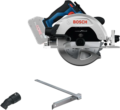Bosch Blauw gks 18v-68-2 professional accu cirkelzaag | exclusief accu en lader in l-boxx - 06016d0001