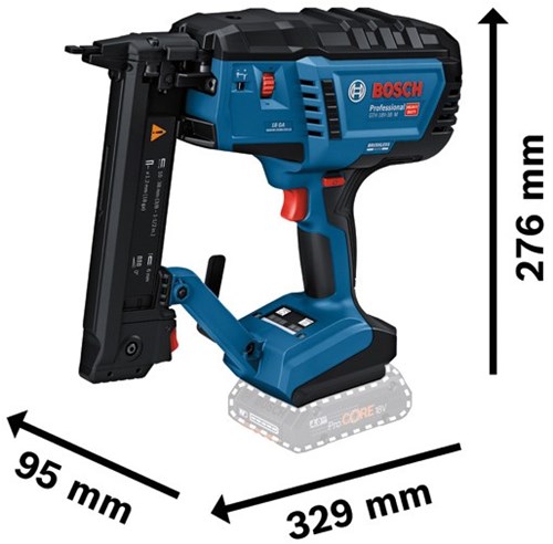 Bosch Blauw gth 18v-38 m professional | accu nietmachine | excl. accu en lader | in doos - 0601482500