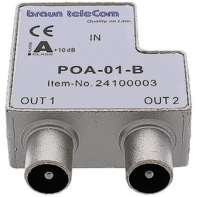 Axa Btv 2 ghz verdeler 2xiec tv (poa 01-b)
