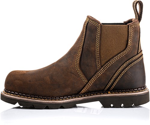 Buckbootz instapper b1555sm sb | bruin | maat 42 - 00.176.003.42