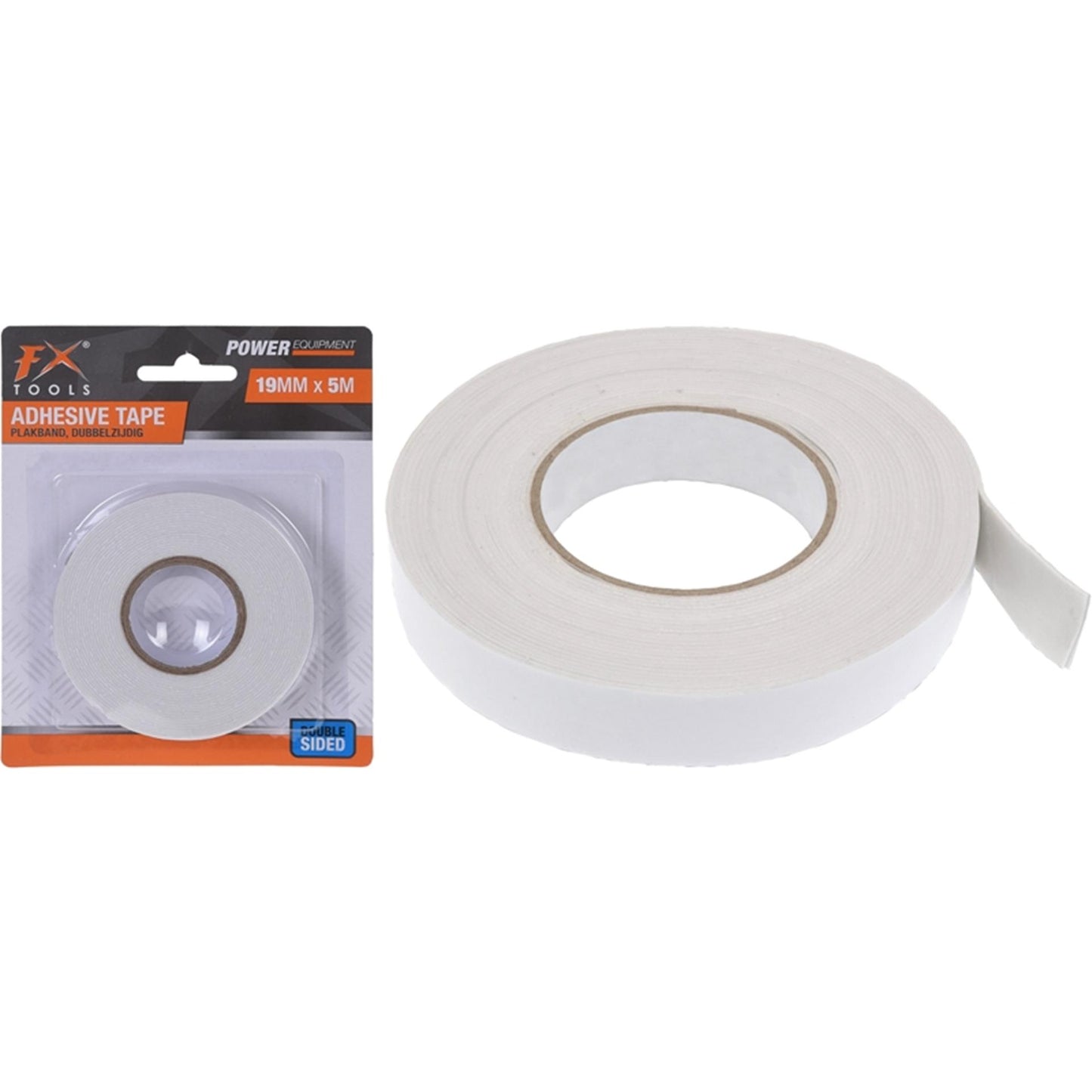 Writewell Plakband dubbelzijdig 19mmx5m